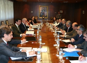 Soria con diputados canarios del PP