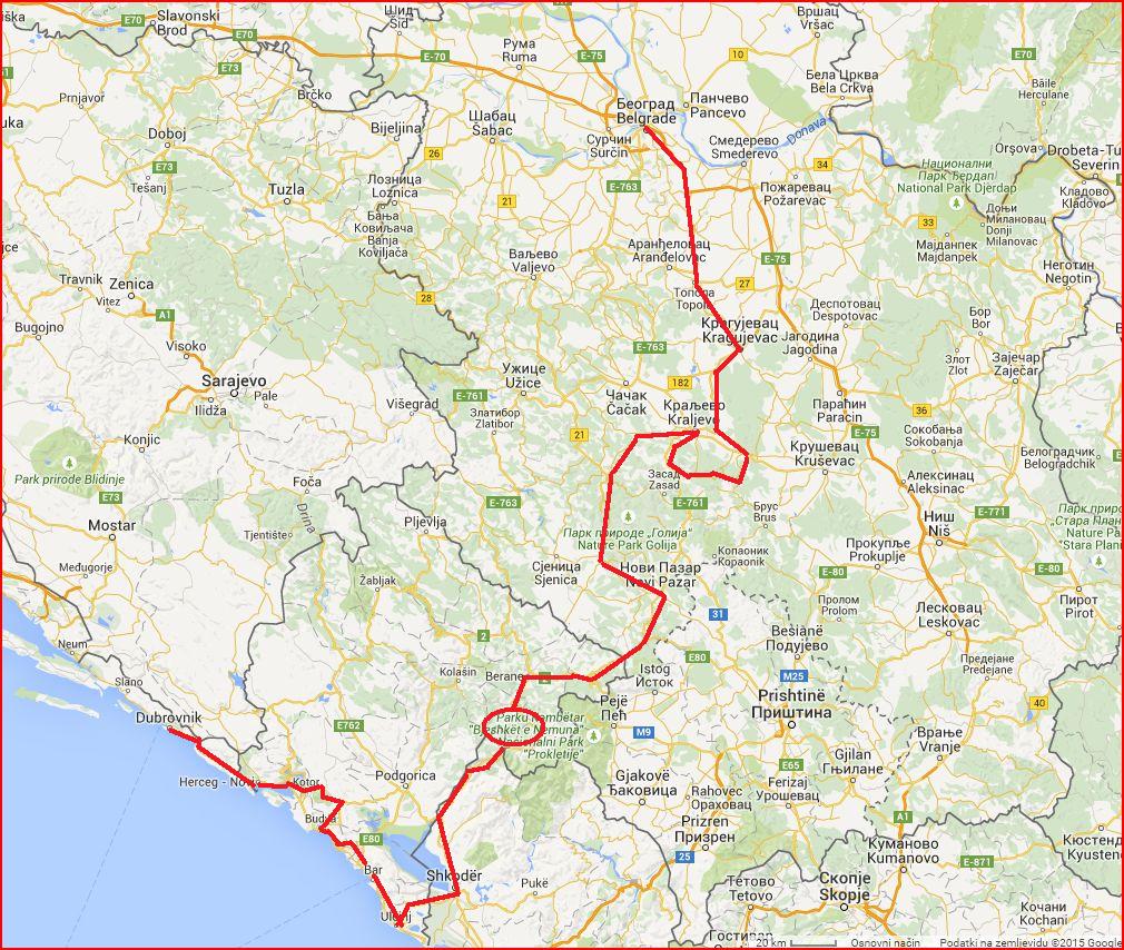 Tour Belgrado - Prokletije - Dubrovnik